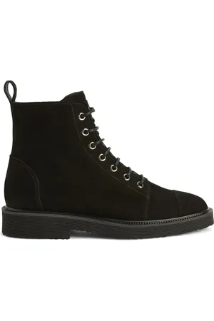 Giuseppe Zanotti Thora suède enkellaarzen