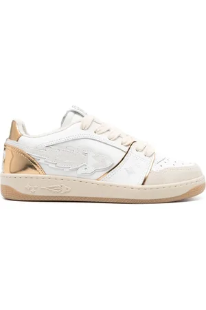 ENTERPRISE JAPAN EJ Egg Rocket leren sneakers