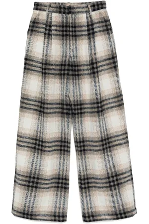 B+AB Geruite broek