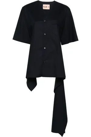 Plan C Blouse met korte mouwen