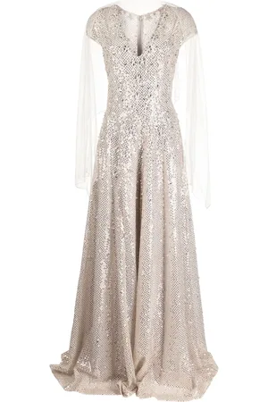 Saiid Kobeisy Jumpsuit met pailletten