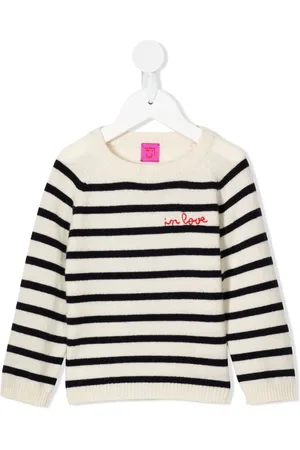 Cashmere In Love Maisy kasjmier gestreepte trui