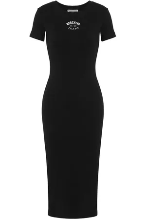 Moschino Geribbelde midi