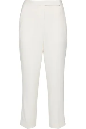 THEORY Skinny cropped crêpe broek