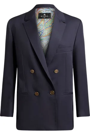 Etro Blazer met dubbele rij knopen