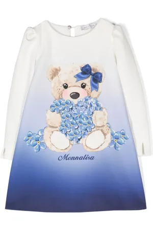 MONNALISA Jurk met beerprint