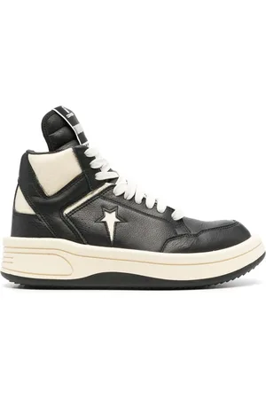 Rick Owens Turbowpn leren sneakers
