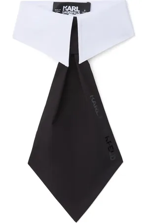 Karl Lagerfeld Kraag en stropdas met logoprint