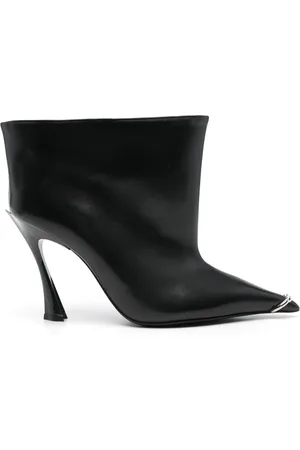 MUGLER Enkellaarzen met ringdetail