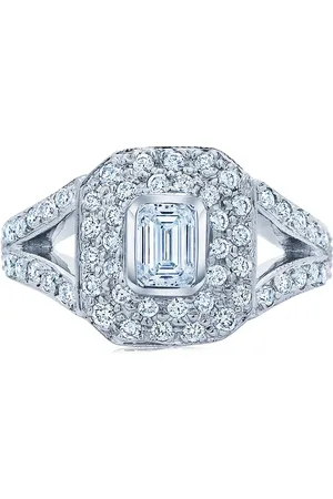 Kwiat 18kt witgouden ring