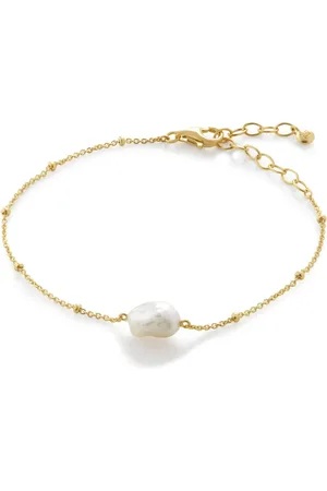 Monica Vinader Armband met parel