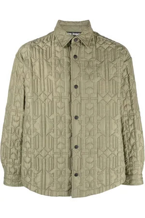 Palm Angels Shirtjack met monogram