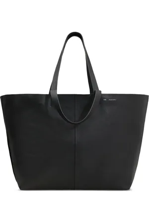 Ami Maxi leren shopper
