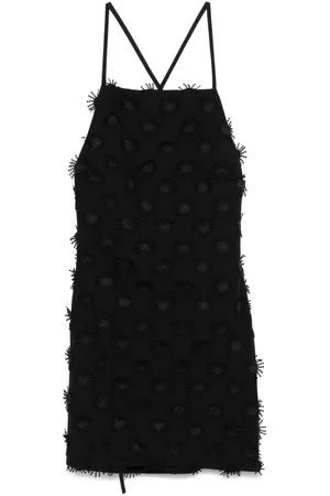 Msgm Jurk met bloemenpatch