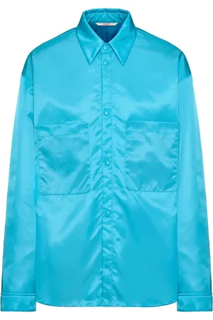 VALENTINO GARAVANI Shirtjack met logoplakkaat