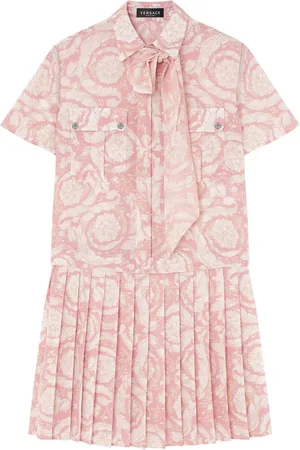 VERSACE Barocco Lavalli�re zijden mini