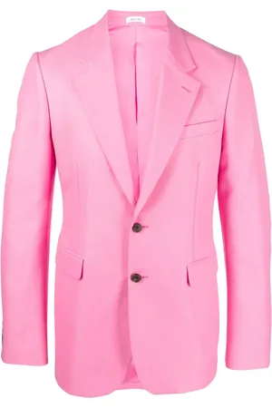 Alexander McQueen Blazer met enkele rij knopen