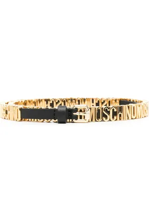Moschino Riem met logoplakkaat