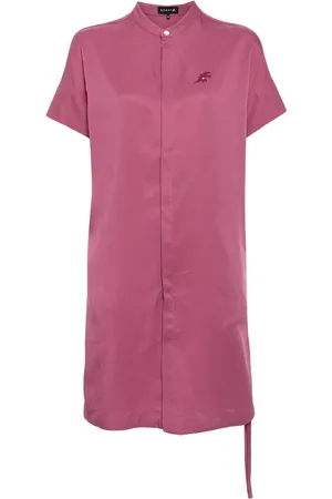 AGNÈS B. Blousejurk met geborduurd logo