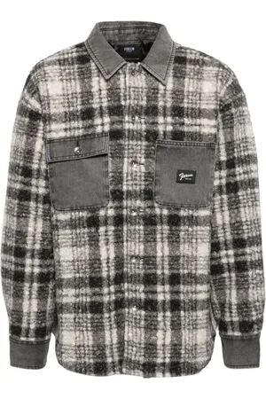 FIVE CM Tweed shirtjack
