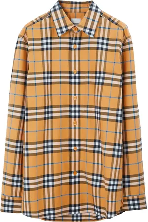 Burberry Geruite overhemd