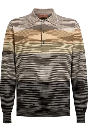 Missoni Slub wollen poloshirt