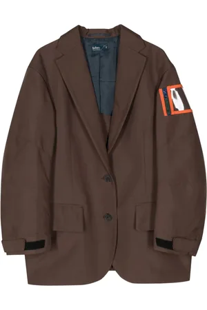 Kolor Blazer met contrasterend vlak