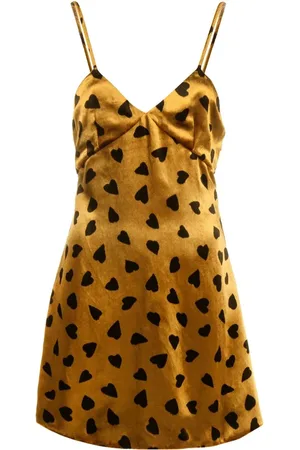 Saint Laurent Jurk met print
