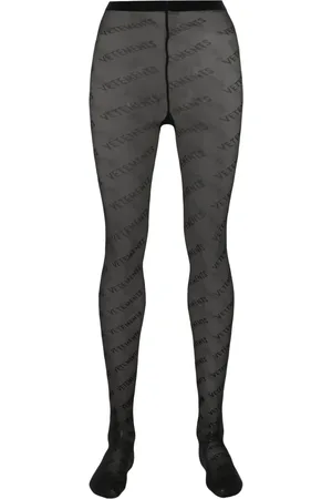Vetements Panty met logo jacquard