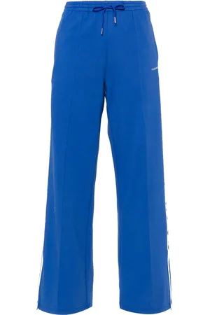 P.A.R.O.S.H. Straight broek met geborduurd logo