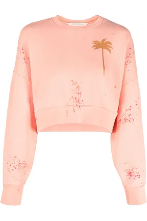 Palm Angels Sweater met palmboomprint