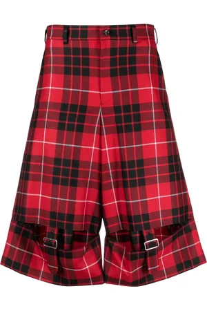 Comme des Garçons Geruite shorts