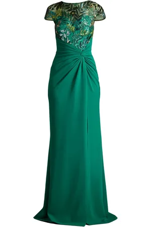 Tadashi Shoji Gedrapeerde avondjurk