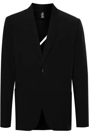 THOM KROM Blazer met enkele rij knopen