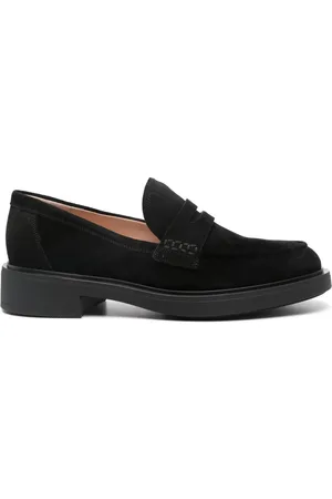 Gianvito Rossi Harris suède loafers