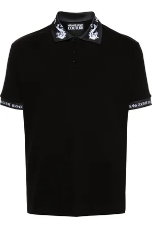 VERSACE Poloshirt met print
