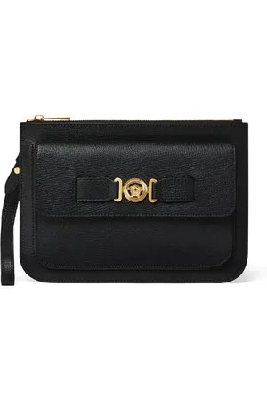 VERSACE Medusa Biggie leren clutch