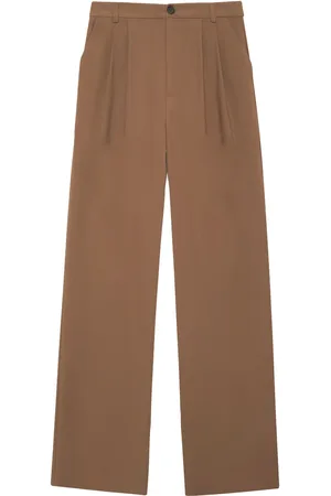 ANINE BING Pantalon met geplooid detail