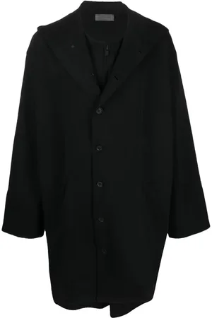 YOHJI YAMAMOTO Jas met enkele rij knopen