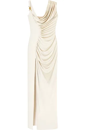 VERSACE Medusa 1995 gedrapeerde avondjurk
