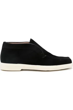 santoni Suède loafers