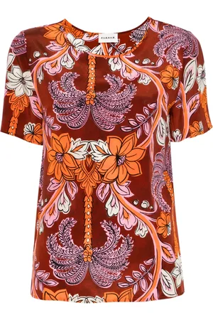 P.A.R.O.S.H. Blouse met bloemenprint