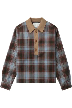 Kolor Geruit poloshirt