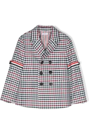Thom Browne Blazer met gingham ruit