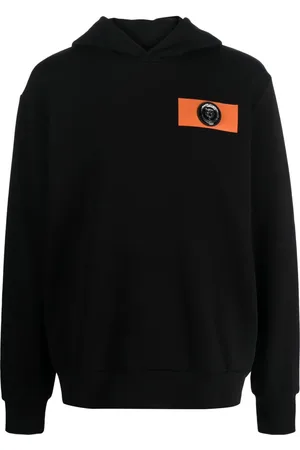 Philipp Plein Hoodie met geborduurd wapenschild