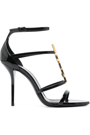 Saint Laurent 100 mm Cassandra sandalen met open neus