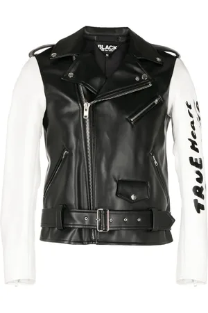 Comme des Garçons Bikerjack met contrasterende mouwen