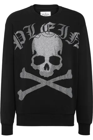 Philipp Plein Sweater verfraaid met kristal