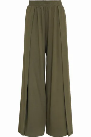 Uma Raquel Davidowicz Broek met wijde pijpen