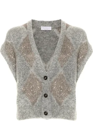 Brunello Cucinelli Vest met pailletten